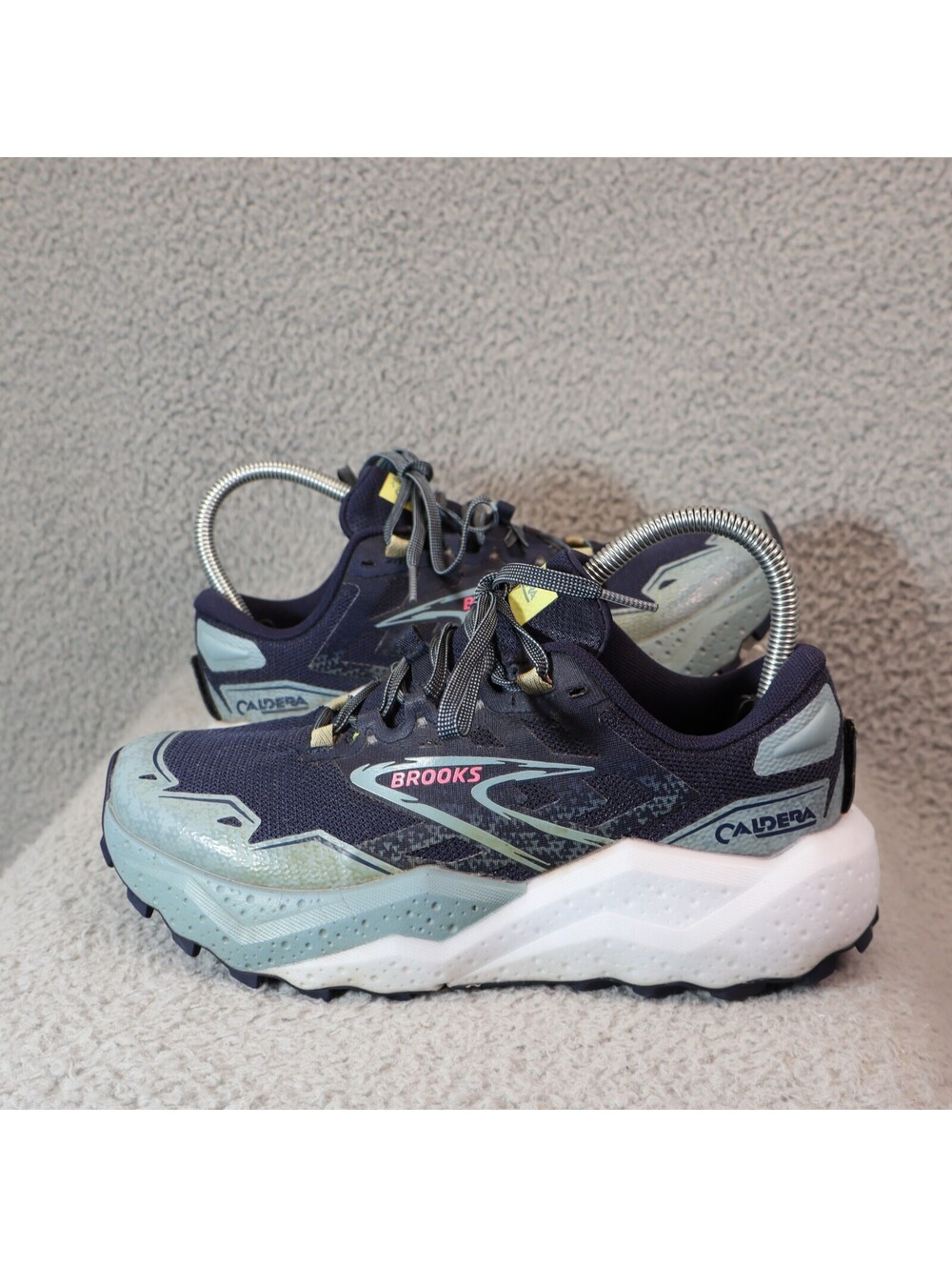 Brooks Women Sz 8 B Glycerin 19 Blue/Green Running Shoes